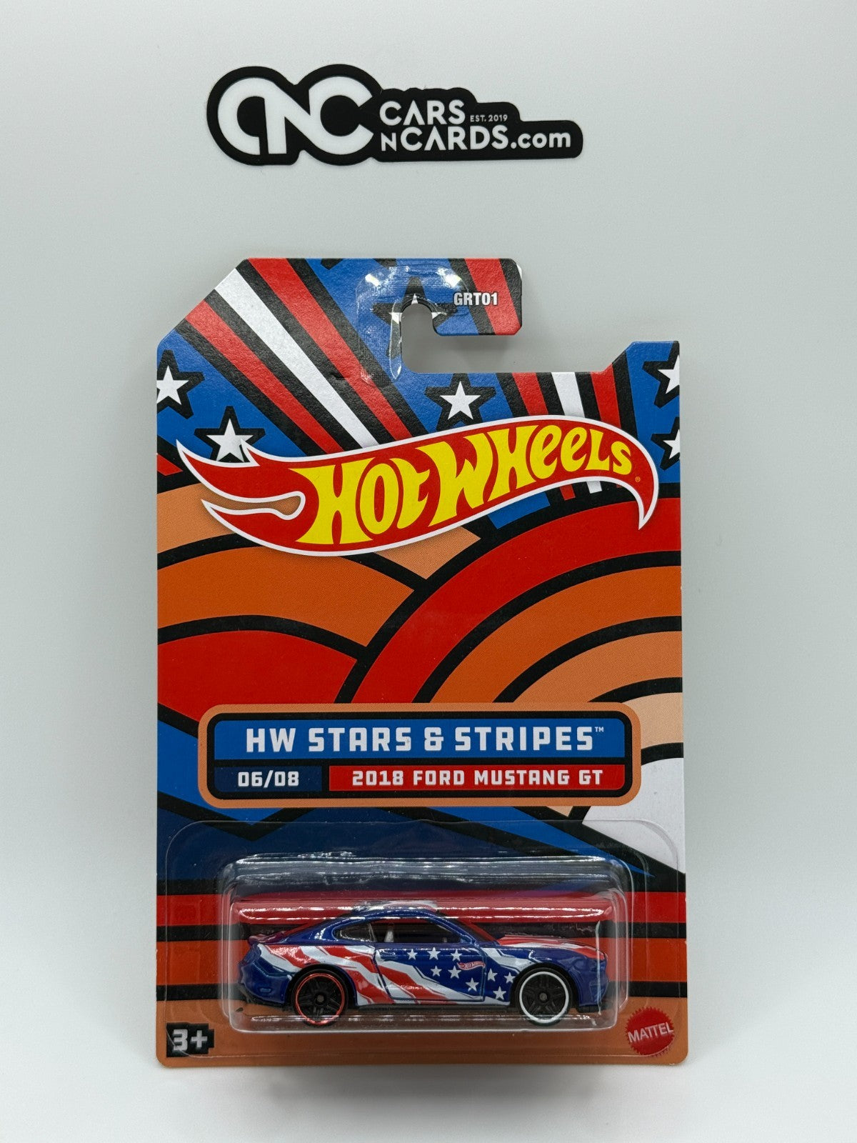 2022 Hot Wheels HW Stars & Stripes 06/08 2018 Ford Mustang GT