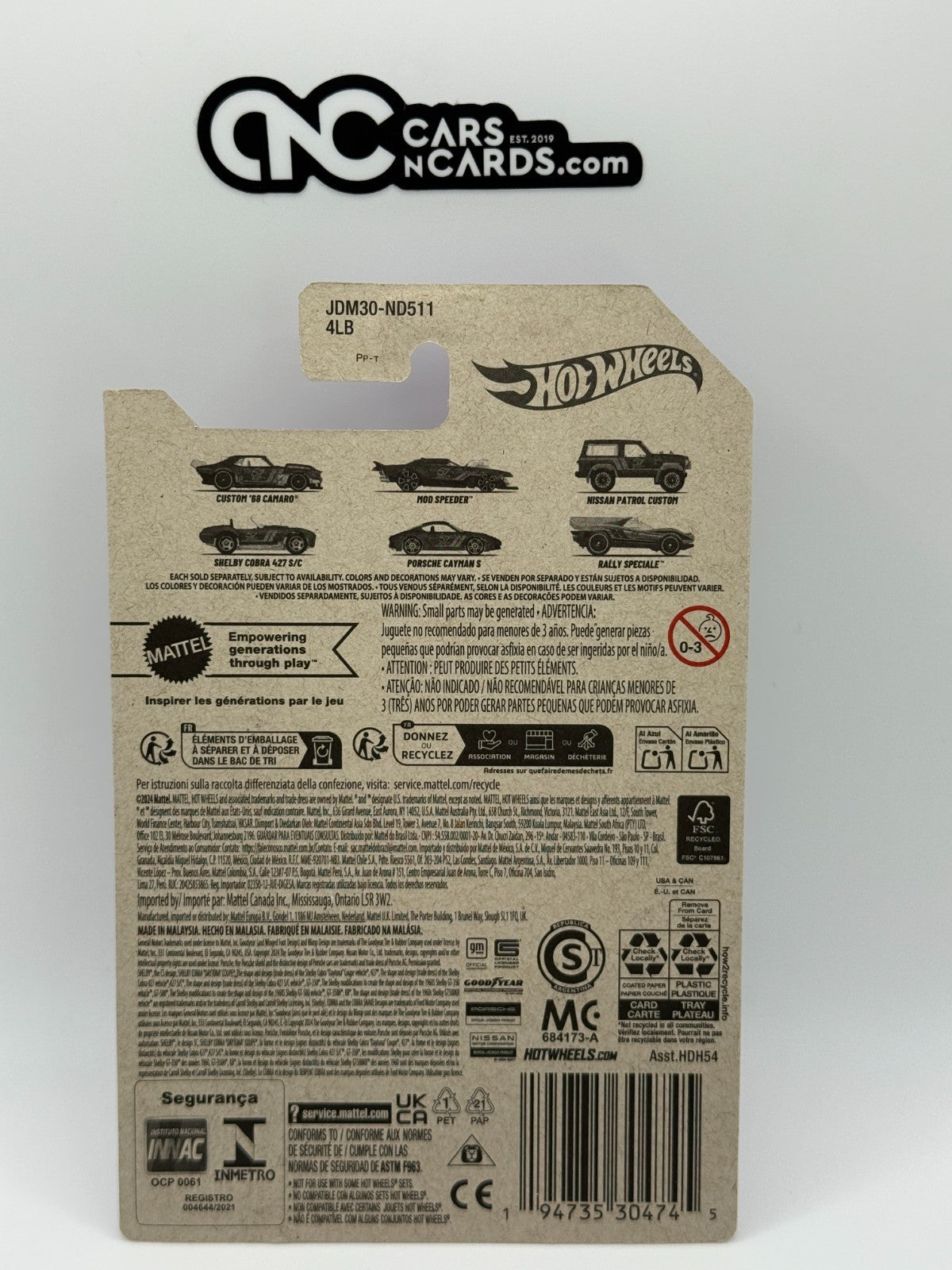 2025 Hot Wheels 57th Anniversary 5/6 Porsche Cayman S