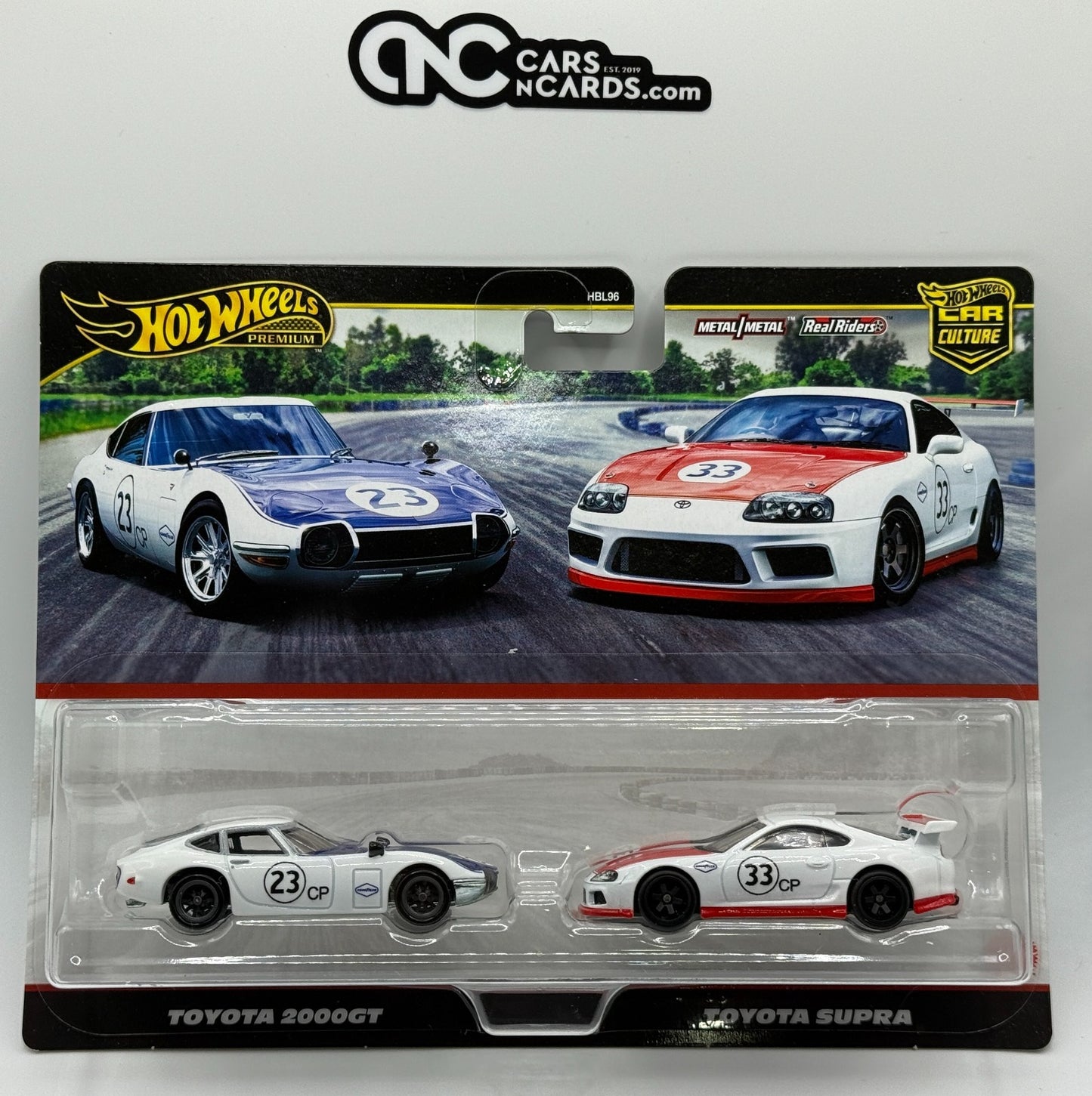 2025 Hot Wheels Premium Car Culture 2 Pack Toyota 2000GT & Toyota Supra