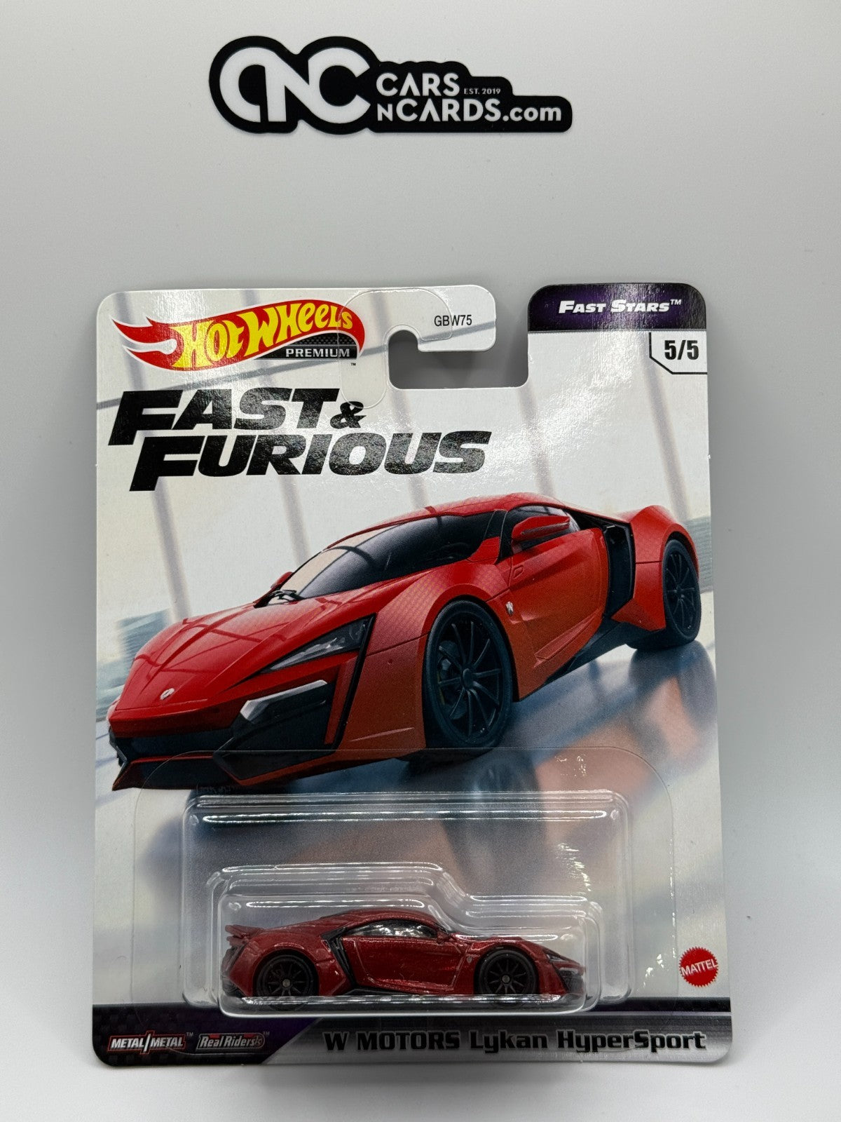 2021 Hot Wheels Premium Fast & Furious Fast Stars W Motors Lykan Hypersport