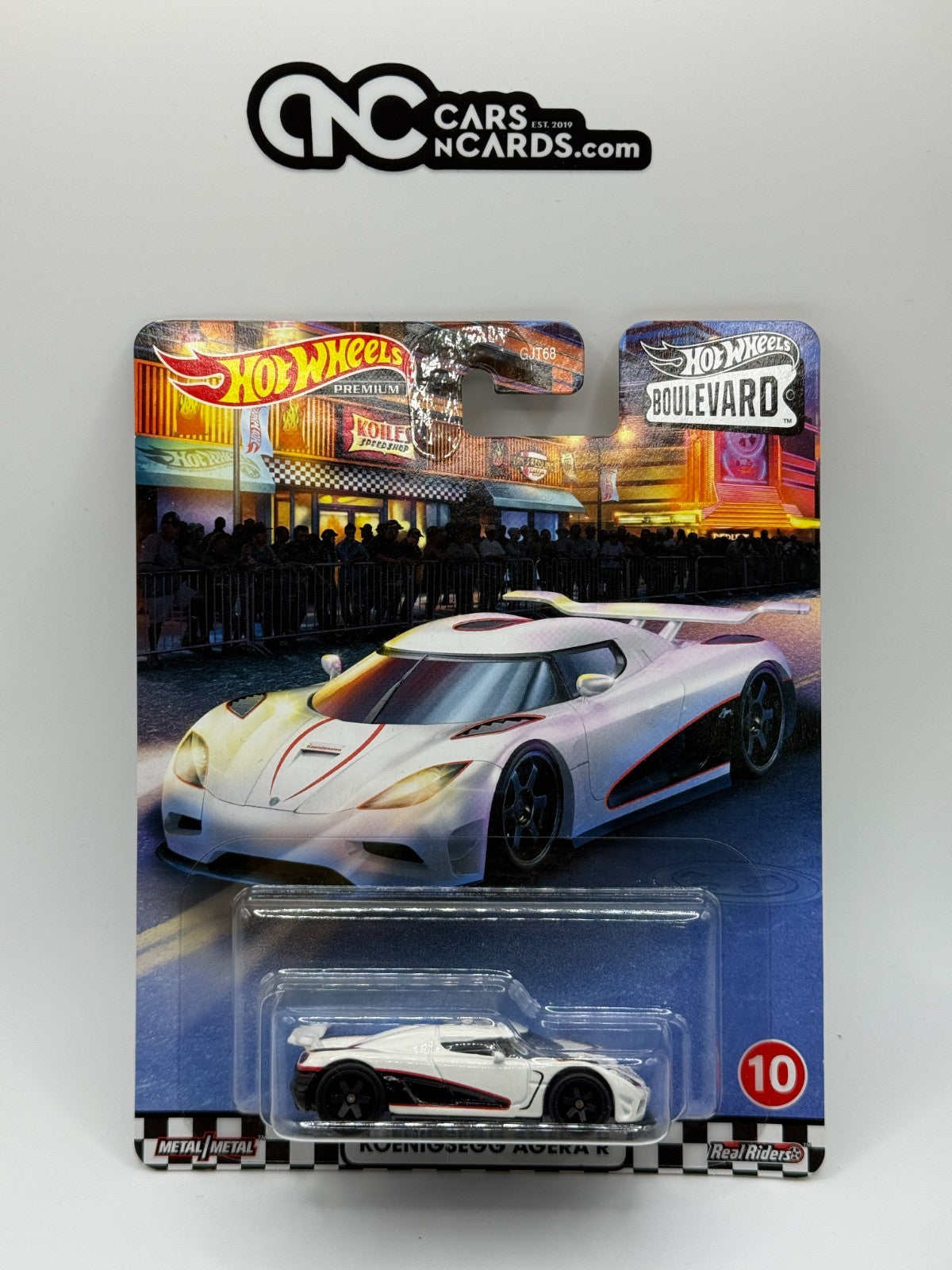 2020 Hot Wheels Premium Boulevard #10 Koenigsegg Agera R