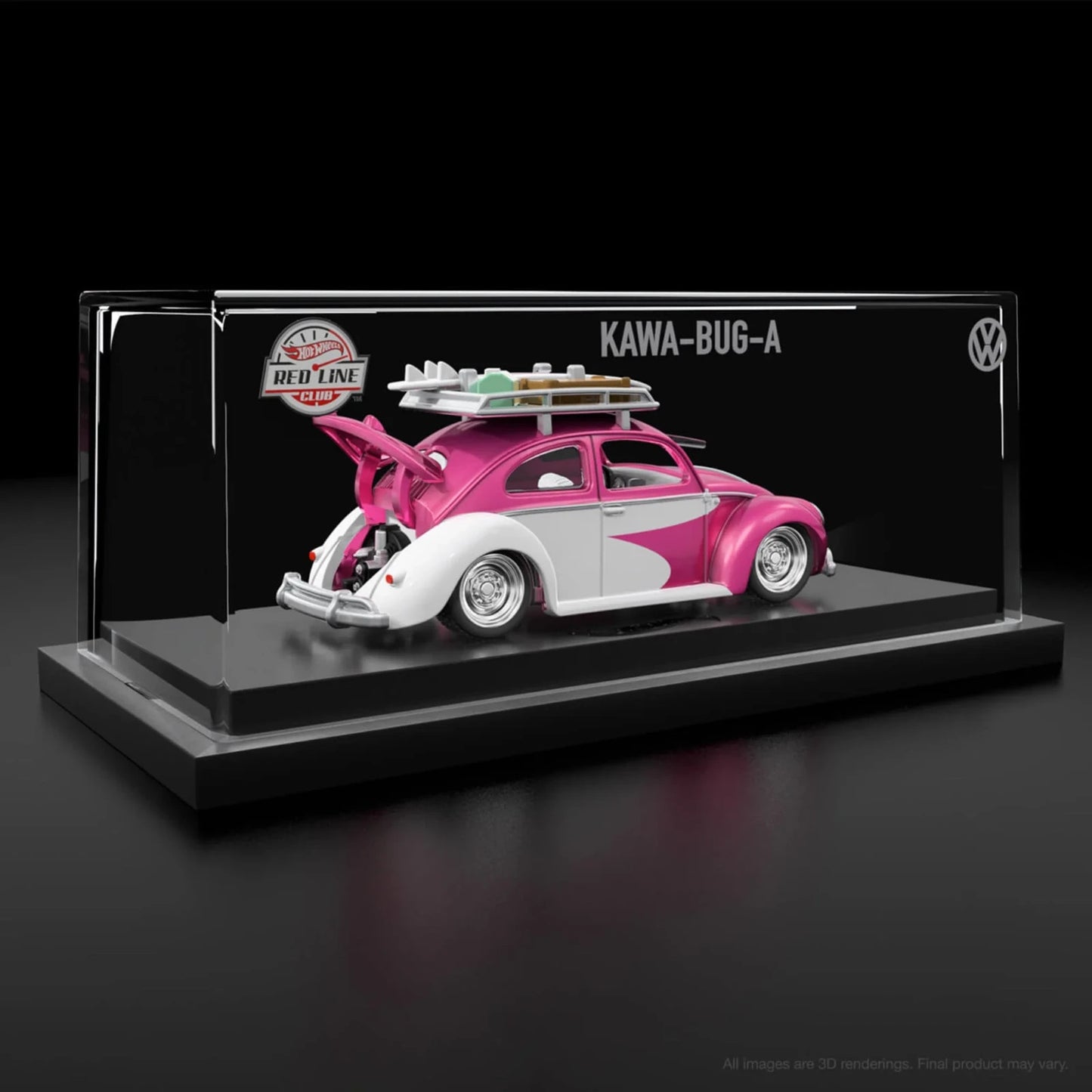 2023 Hot Wheels RLC Volkswagen Kawa-Bug-A Pink Open Box
