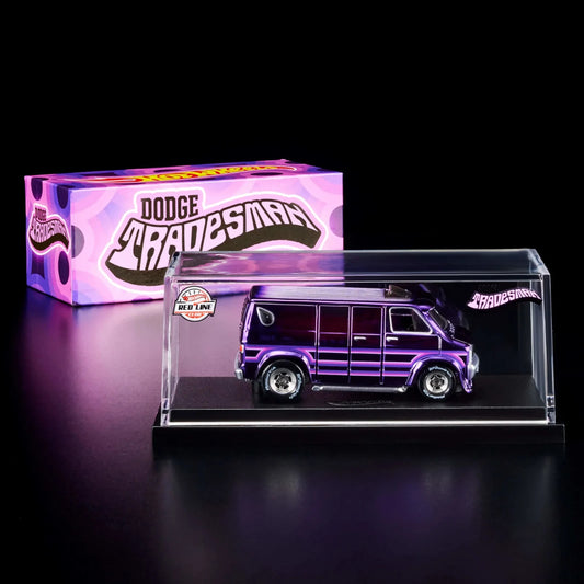 2022 Hot Wheels RLC Dodge Tradesman Purple 28547/30000 Open Box