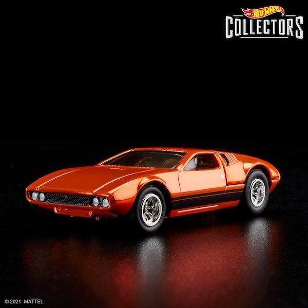 2021 Hot Wheels RLC 1971 De Tomaso Mangusta Orange 1009/20000 Open Box