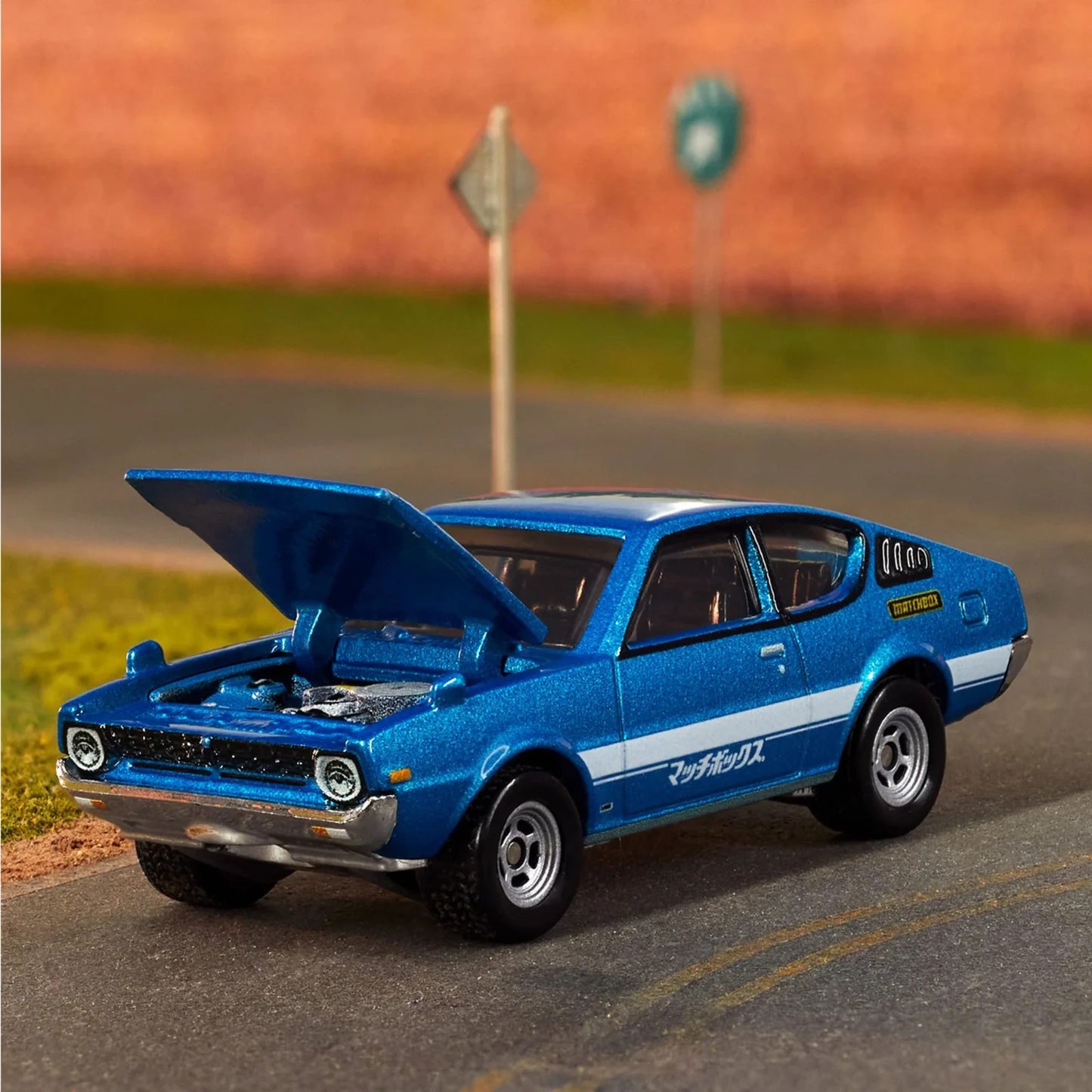 2023 Matchbox Mattel Creations 1975 Mitsubishi Lancer Celeste Sealed