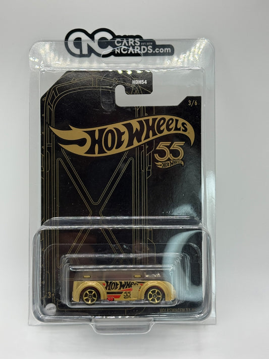 2023 Hot Wheels 55th Anniversary #3/6 Volkswagen T1-GTR Chase With Protector