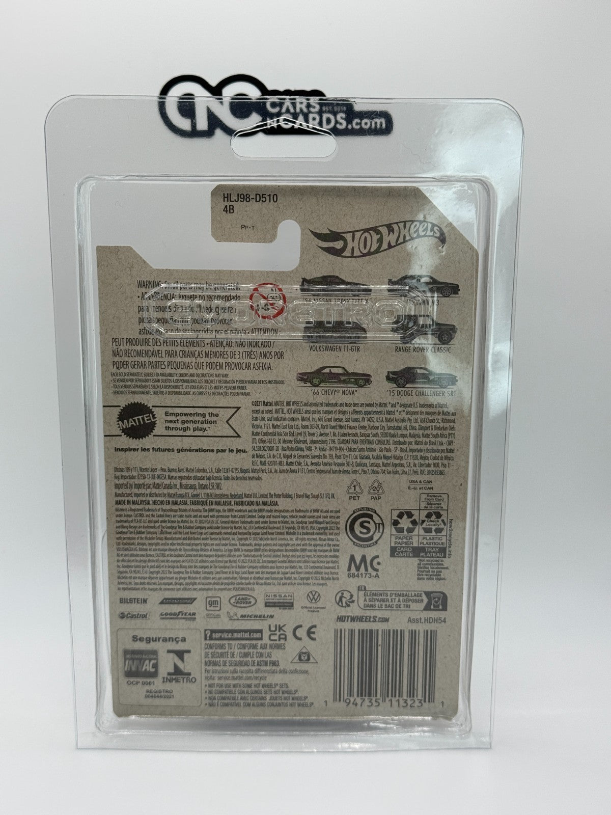 2023 Hot Wheels 55th Anniversary #3/6 Volkswagen T1-GTR Chase With Protector