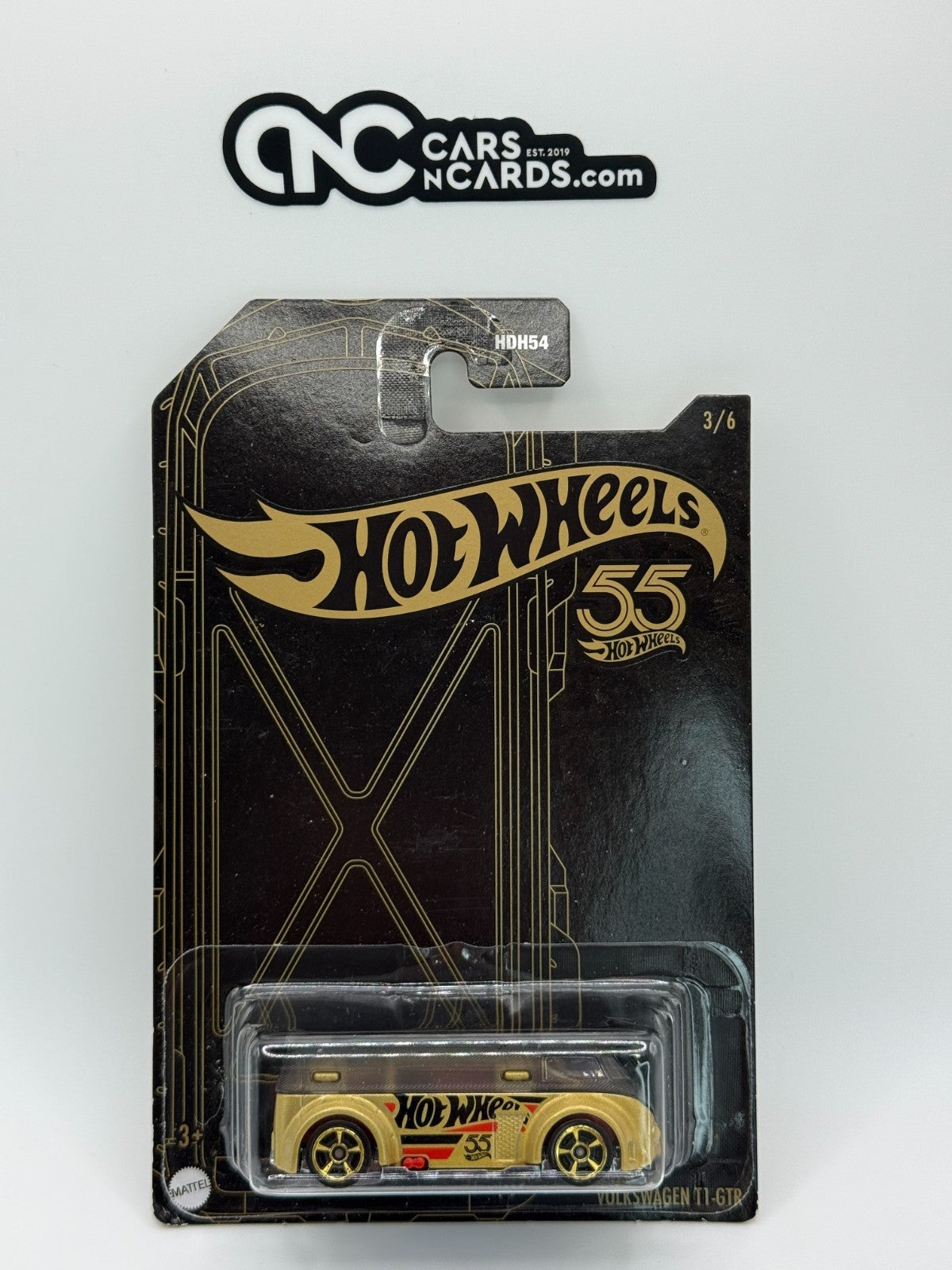 2023 Hot Wheels 55th Anniversary #3/6 Volkswagen T1-GTR Chase With Protector