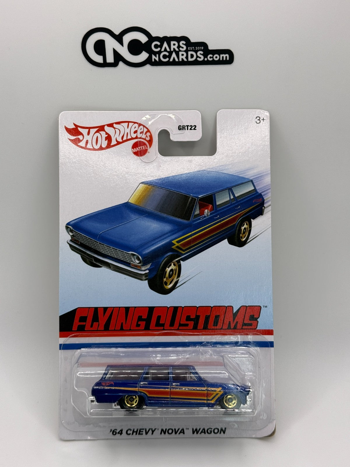 2021 Hot Wheels Flying Customs '64 Chevy Nova Wagon (Soft Corners)
