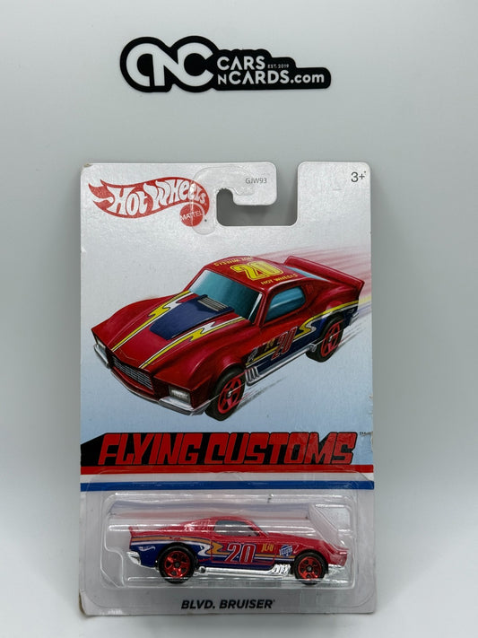 2021 Hot Wheels Flying Customs Blvd Bruiser (Card Damage)