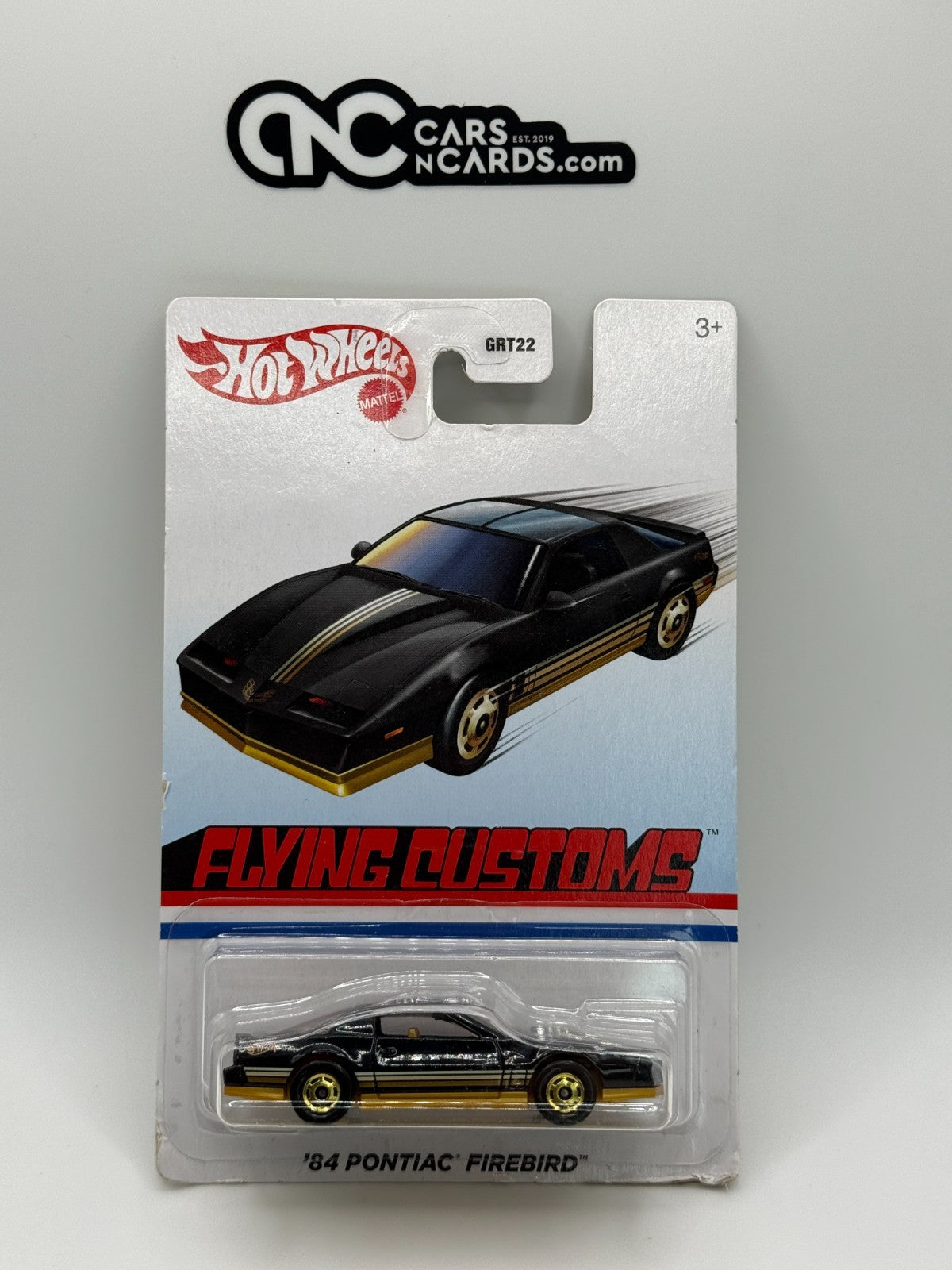 2021 Hot Wheels Flying Customs '84 Pontiac Firebird (Card Damage)