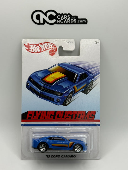 2021 Hot Wheels Flying Customs '13 Copo Camaro (Bent Corner)