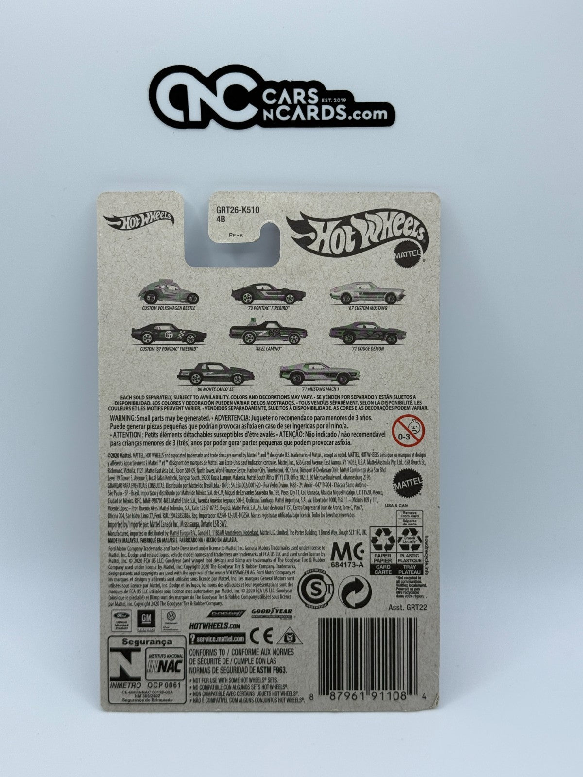 2020 Hot Wheels Flying Customs Custom '67 Pontiac Firebird (Soft Corners)