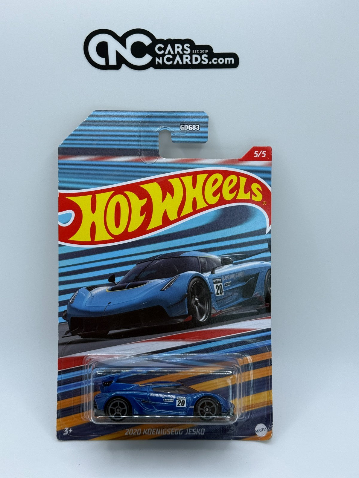 2022 Hot Wheels Racing Circuit Full Koenigsegg Jesko (Soft Corners)