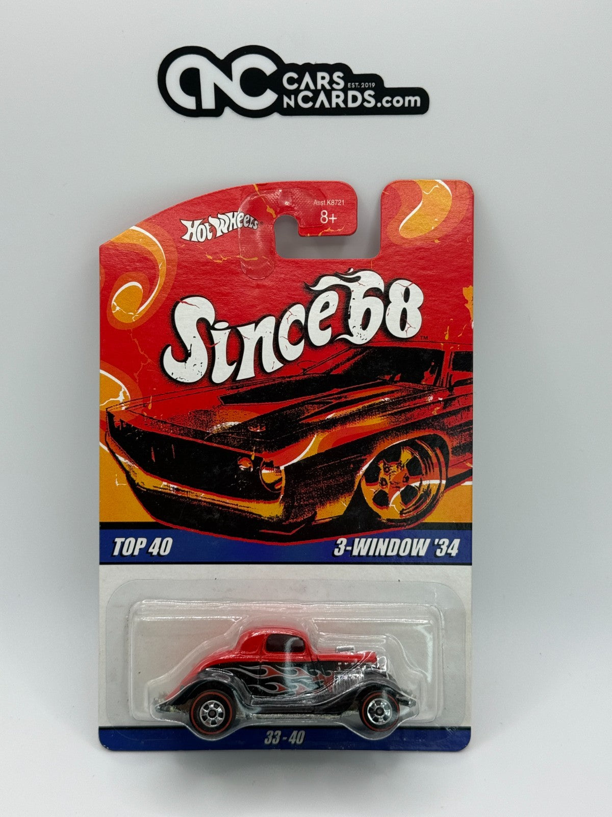 2007 Hot Wheels Since '68 Top 40 3-Window '34