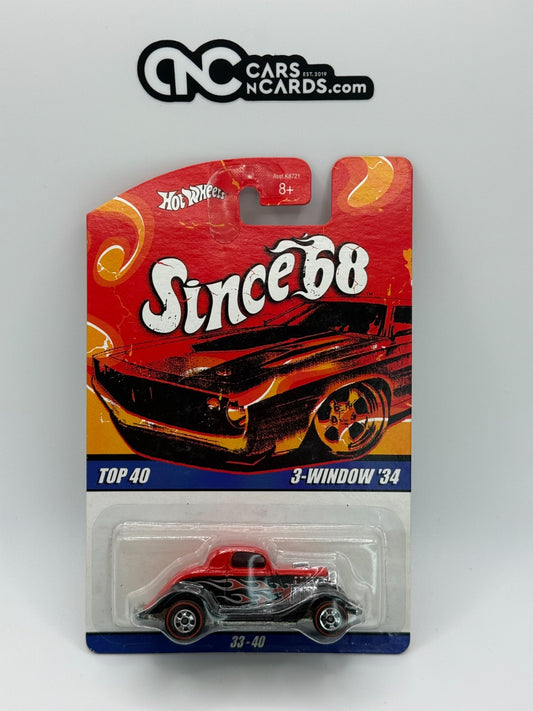 2007 Hot Wheels Since '68 Top 40 3-Window '34