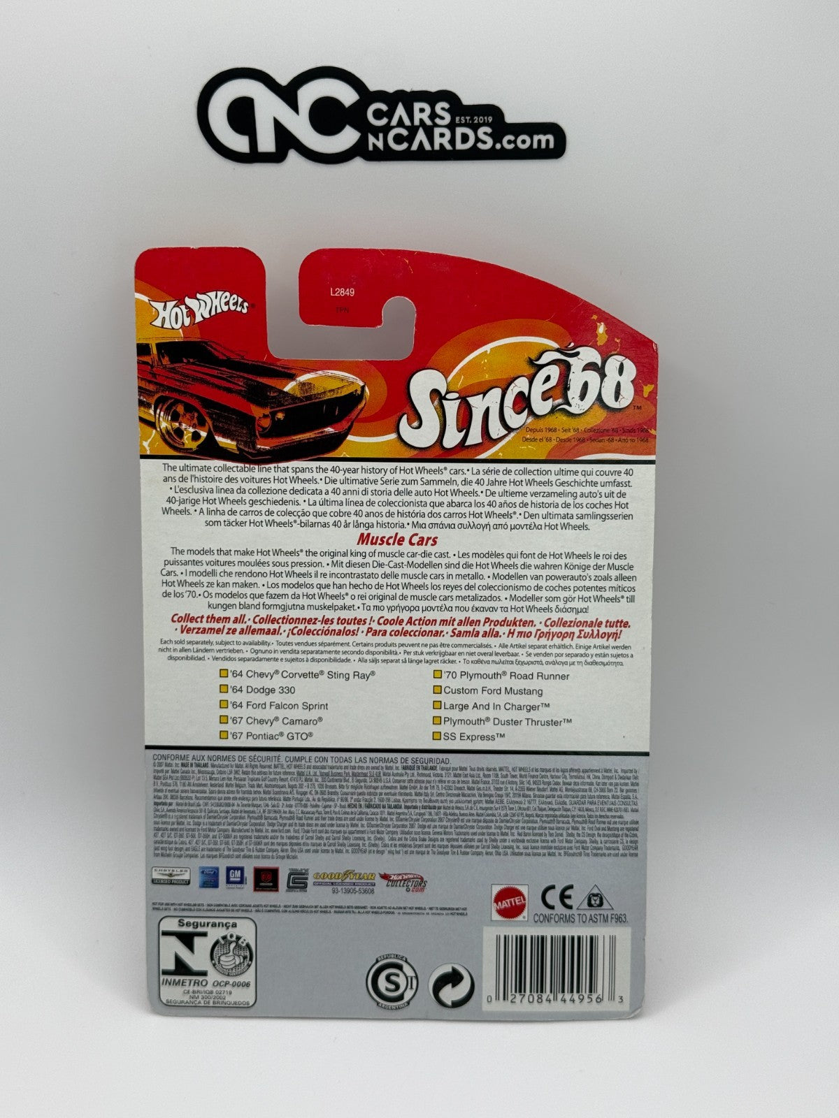 2007 Hot Wheels Since '68 Muscle Cars SS Express