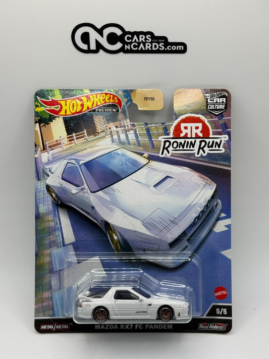 2022 Hot Wheels Premium Car Culture Ronin Run #5/5 Mazda RX7 FC Pandem