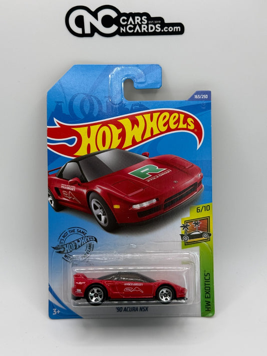 2020 Hot Wheels HW Exotics 6/10 '90 Acura NSX Ryu's Rides Red