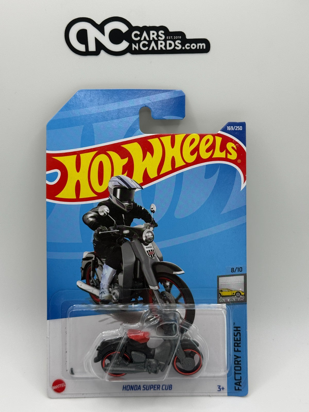 2022 Hot Wheels Factory Fresh 8/10 Honda Super Cub Black