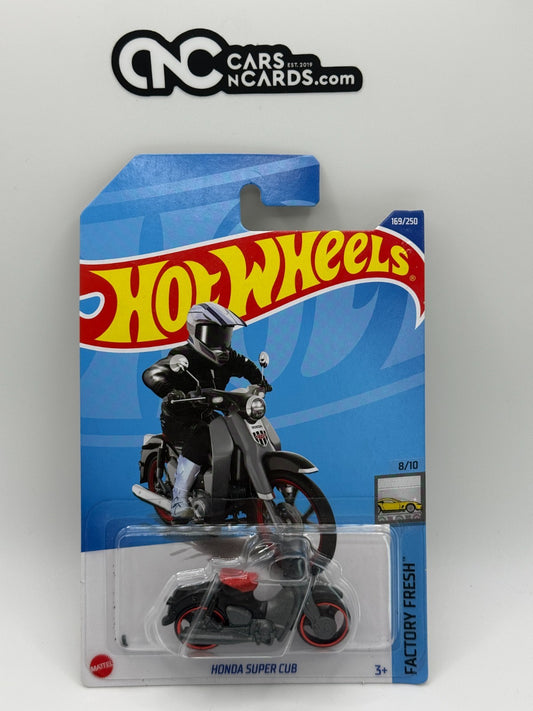 2022 Hot Wheels Factory Fresh 8/10 Honda Super Cub Black