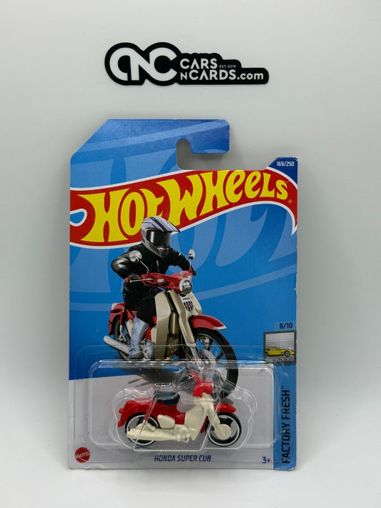 2022 Hot Wheels Factory Fresh 8/10 Honda Super Cub Red