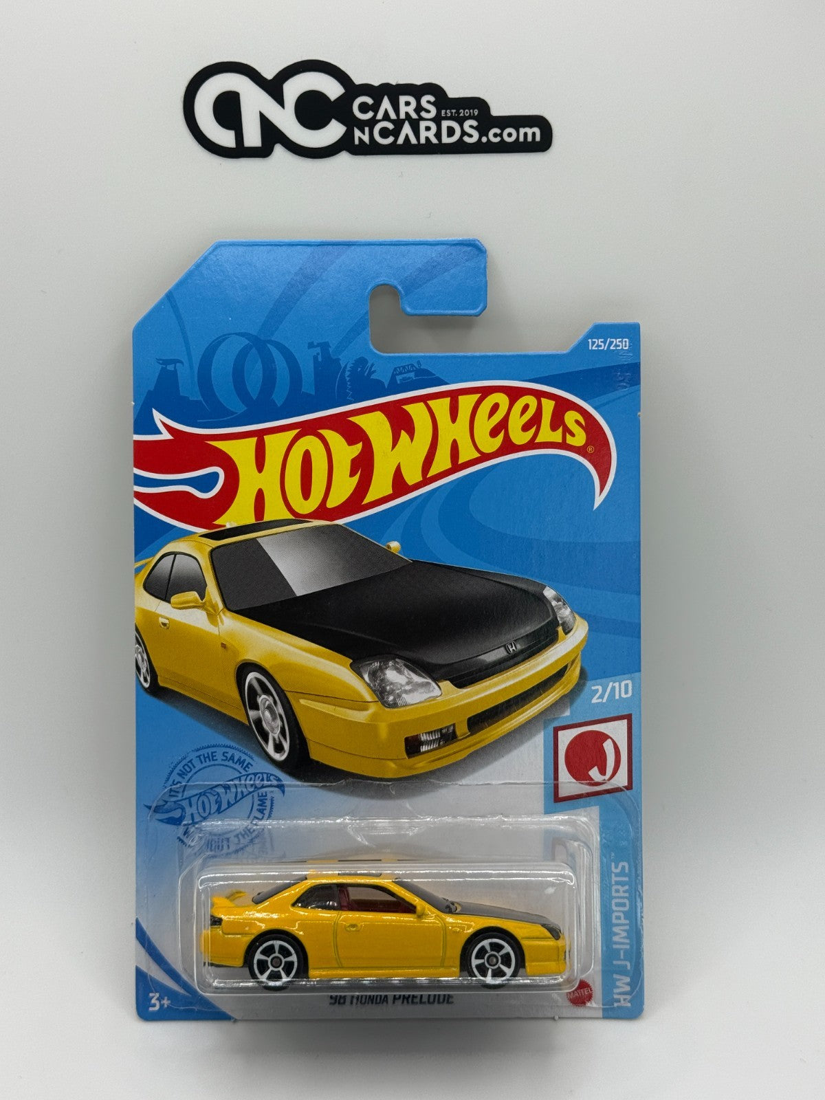 2021 Hot Wheels HW J-Imports 2/10 '98 Honda Prelude Yellow