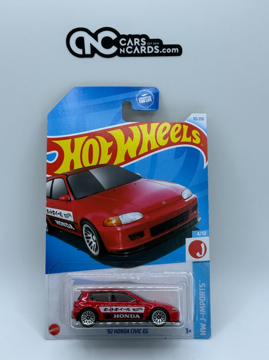 2024 Hot Wheels HW J-Imports 4/10 '92 Honda Civic EG
