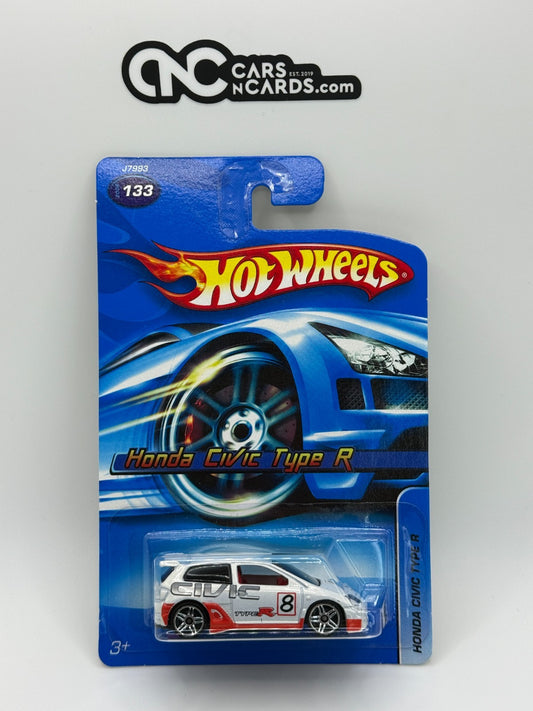 2006 Hot Wheels Honda Civic Type R White