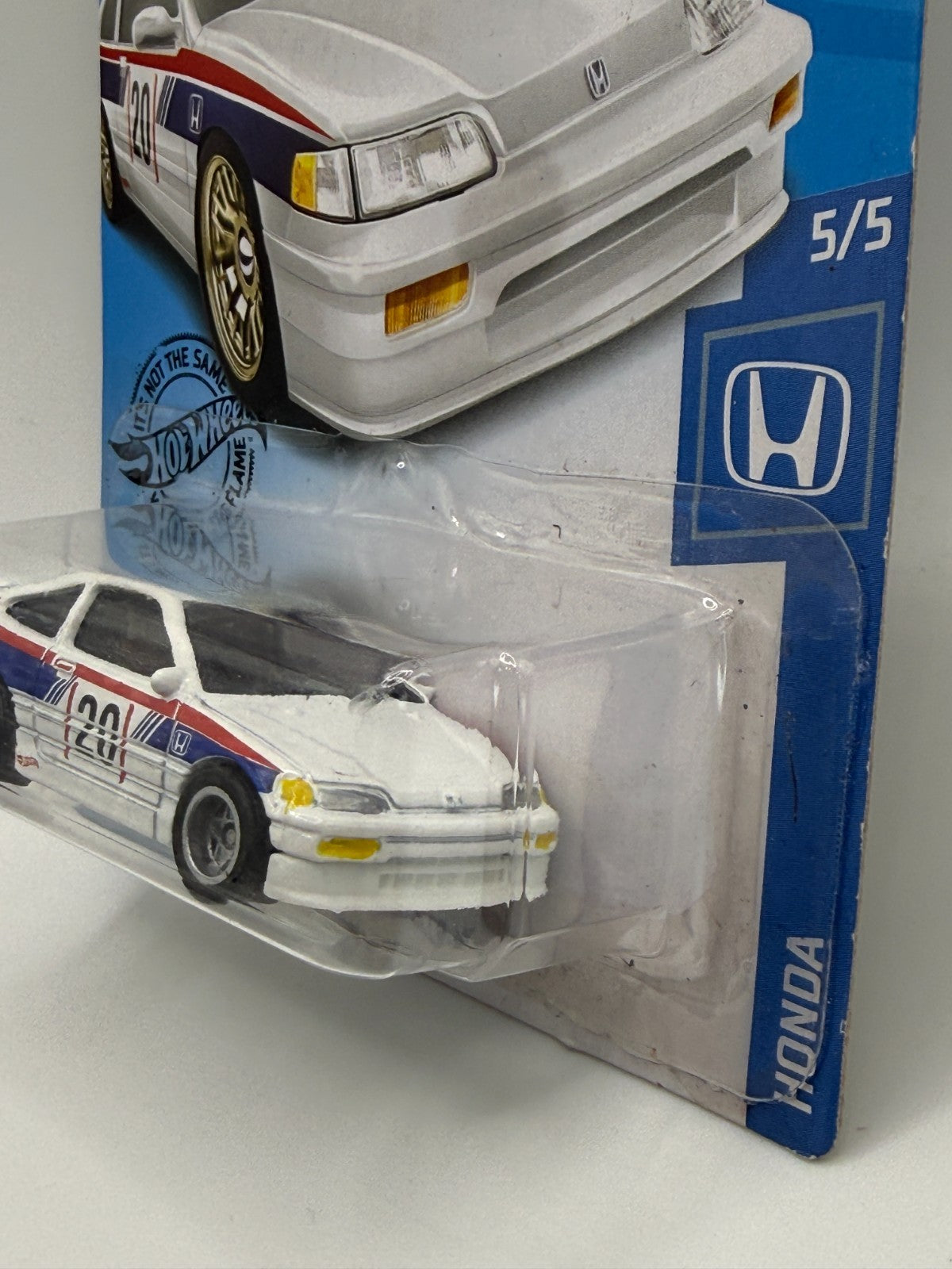 2020 Hot Wheels Honda 5/5 '88 Honda CR-X Customized Car