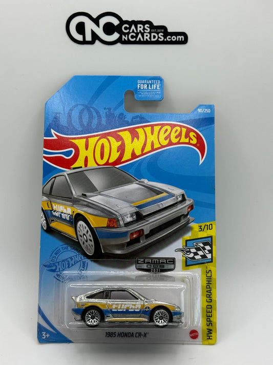 2021 Hot Wheels HW Speed Graphics 3/10 1985 Honda CR-X Zamac