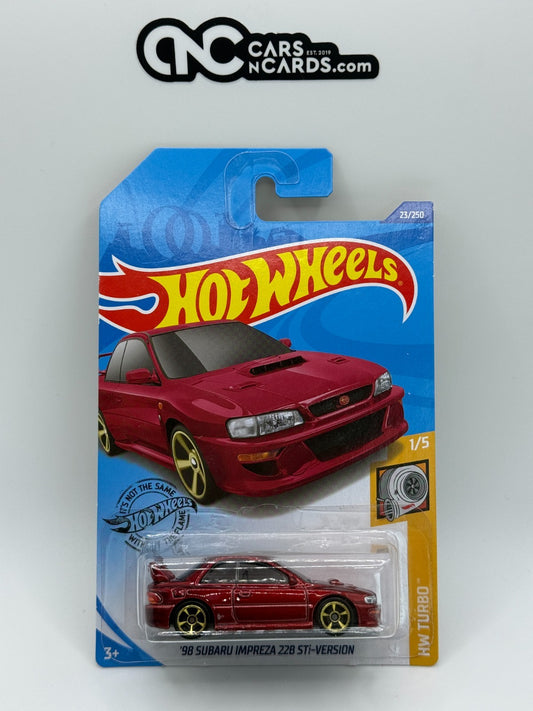 2020 Hot Wheels HW Turbo 1/5 '98 Subaru 22B STi-Version Red