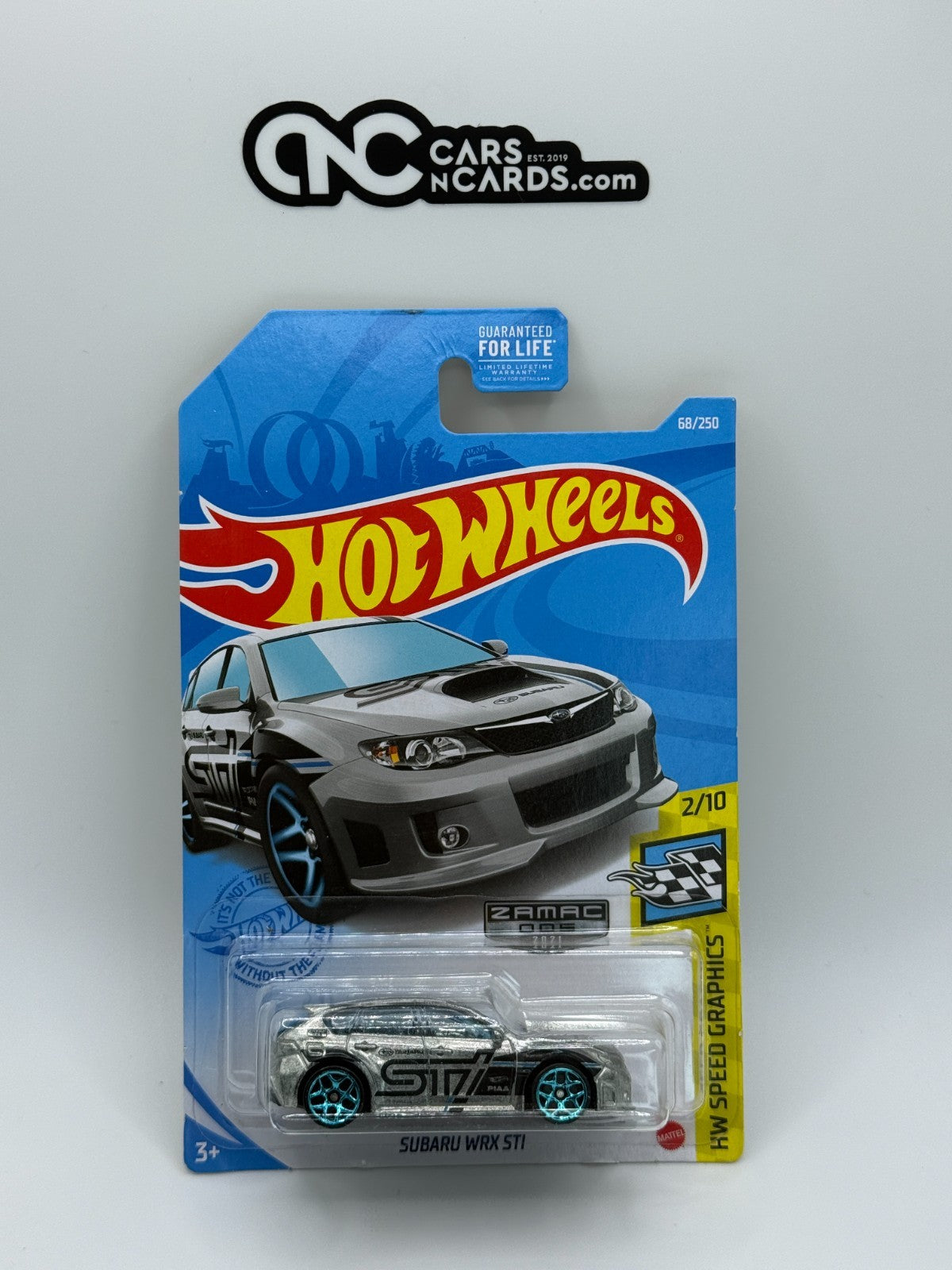 2021 Hot Wheels HW Speed Graphics 2/10 Subaru WRX STI Zamac