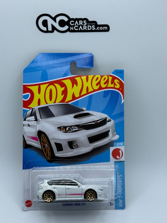 2023 Hot Wheels HW J-Imports 2/10 Subaru WRX STI White