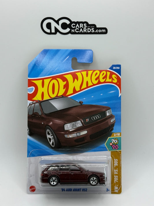 2025 Hot Wheels HW: '70s VS. '90s 2/10 '94 Audi Avant RS2 Brown