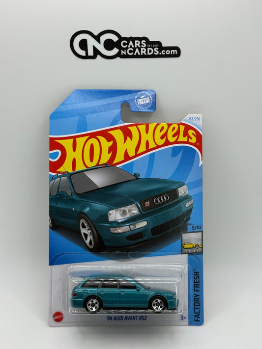 2024 Hot Wheels Factory Fresh 9/10 '94 Audi Avant RS2 Teal