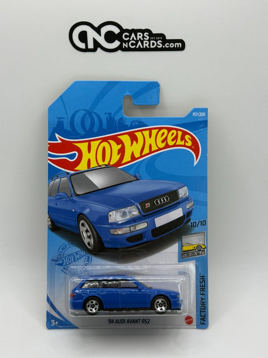2021 Hot Wheels Factory Fresh 10/10 '94 Audi Avant RS2 Blue