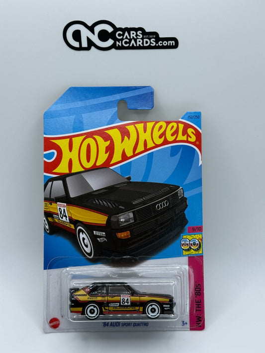 2023 Hot Wheels HW: The '80s 9/10 '84 Audi Sport Quattro Black
