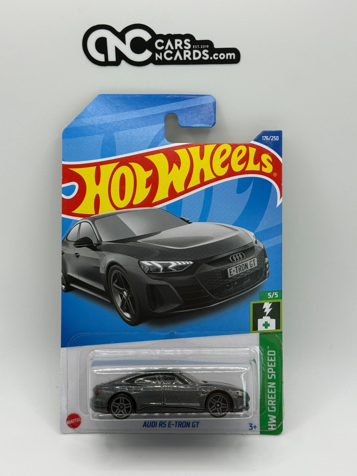 2022 Hot Wheels HW Green Speed 5/5 Audi RS E-Tron GT Grey