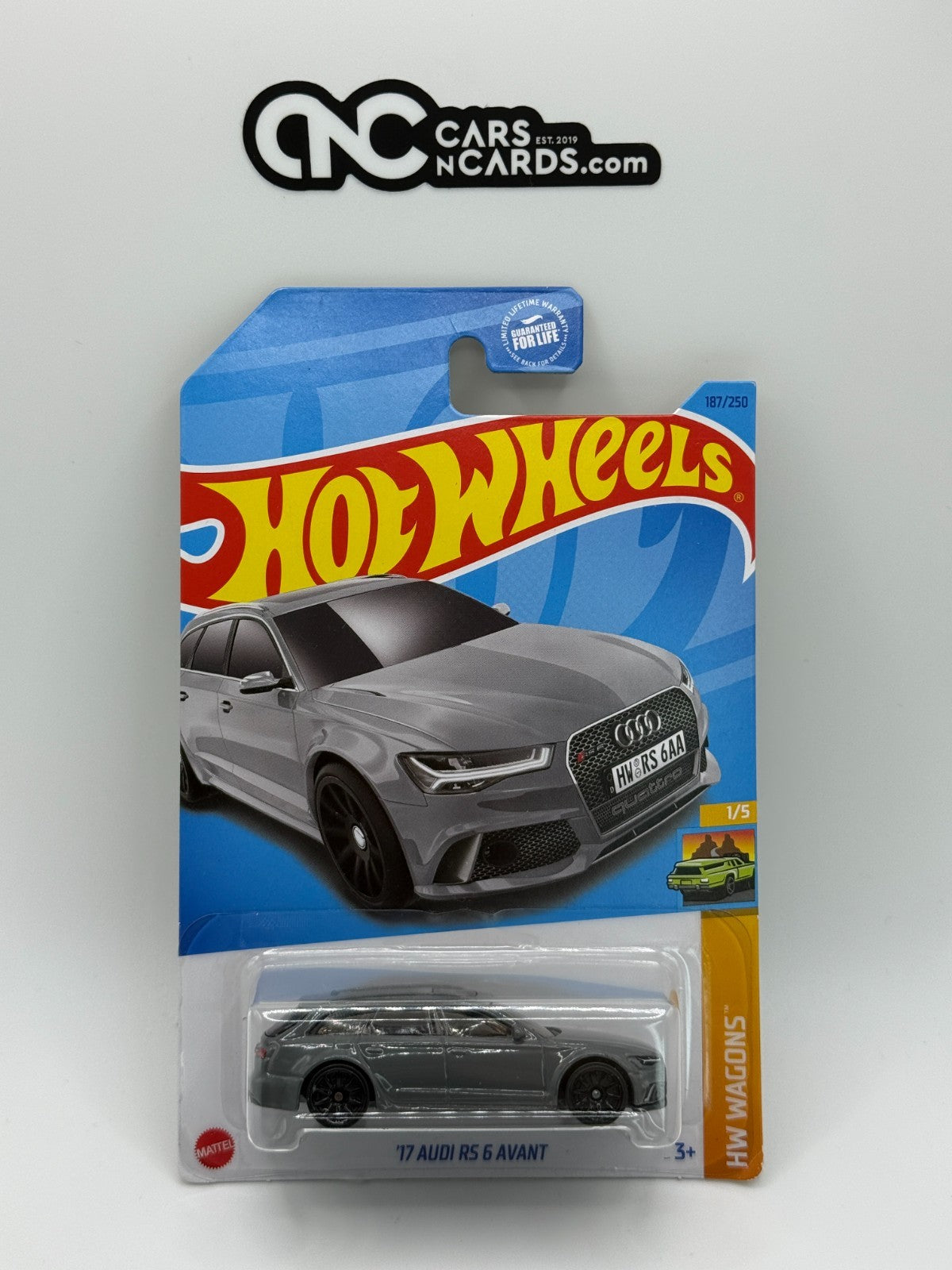 2023 Hot Wheels HW Wagons 1/5 '17 Audi RS 6 Avant Dollar General Exclusive