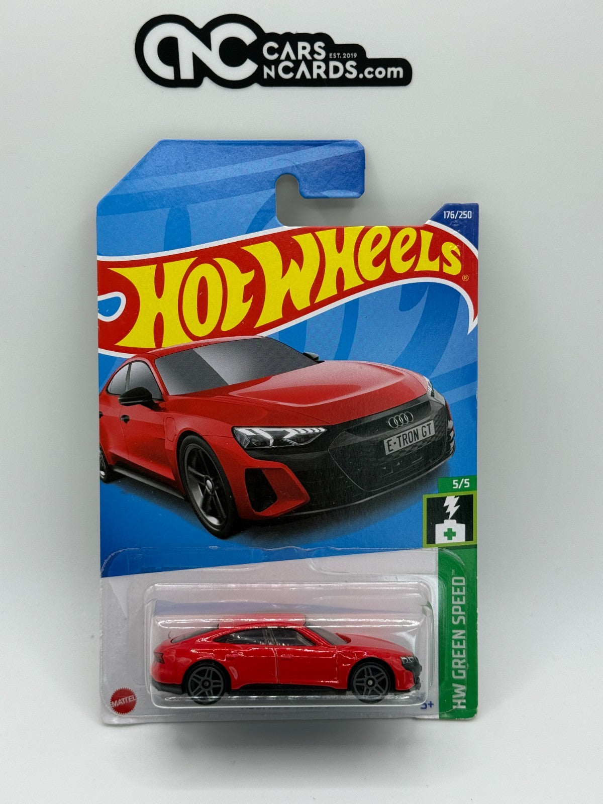 2022 Hot Wheels HW Green Speed 5/5 Audi RS E-Tron GT Red