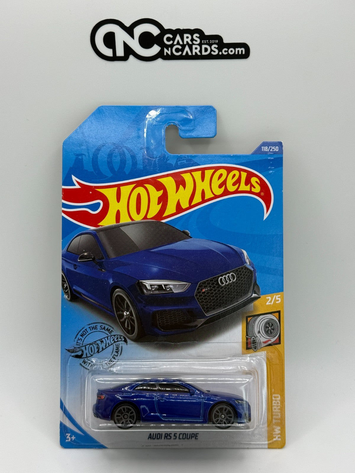 2020 Hot Wheels HW Turbo 2/5 Audi RS 5 Coupe Blue