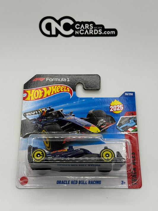 2025 Hot Wheels Track Aces 1/5 Oracle Red Bull Racing Formula 1 Short Card