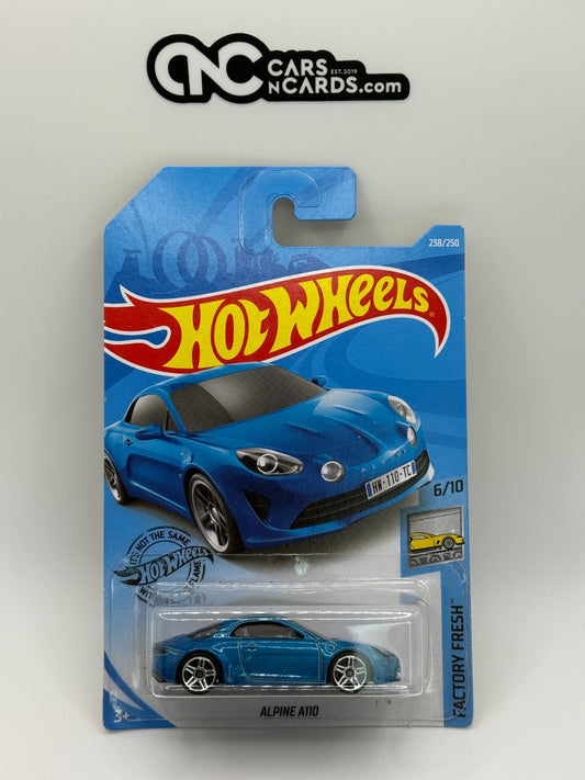 2019 Hot Wheels Alpine A110 Cup Blue #80/250