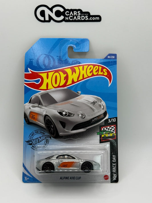 2020 Hot Wheels HW Race Day 3/10 Alpine A110 Cup Grey