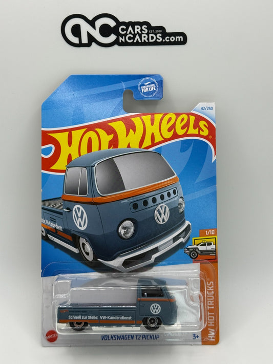 2024 Hot Wheels HW Hot Trucks 1/10 Volkswagen T2 Pickup Blue (Card Crease)