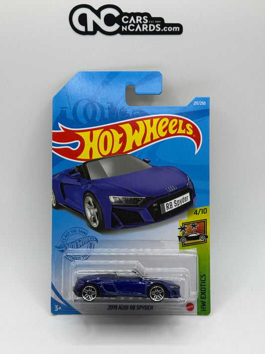 2021 Hot Wheels HW Exotics #4/10 2019 Audi R8 Spyder #211/250