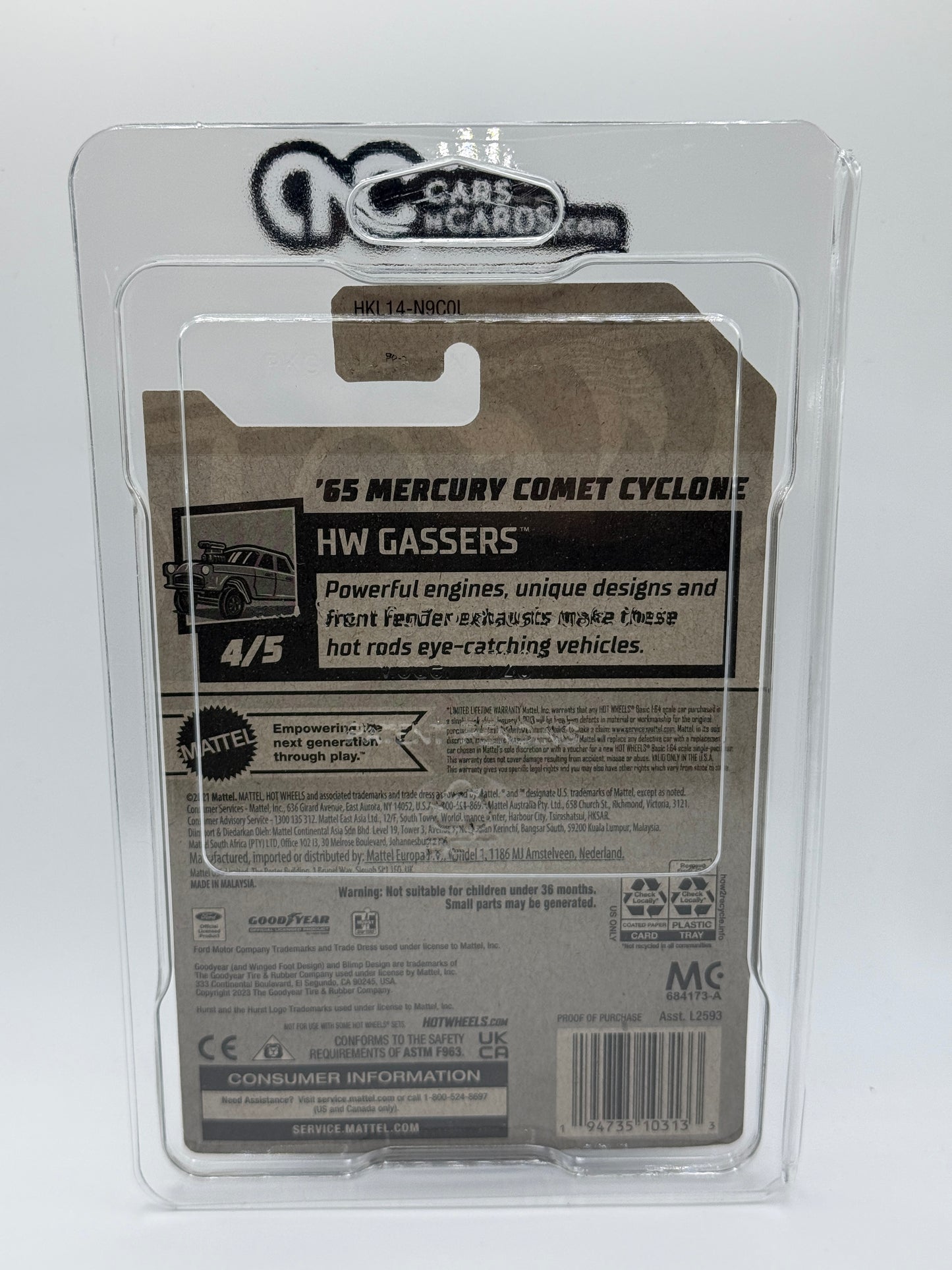 2023 Hot Wheels RLC Factory Sealed Super Treasure Hunt Mercury '65 Comet Cyclone