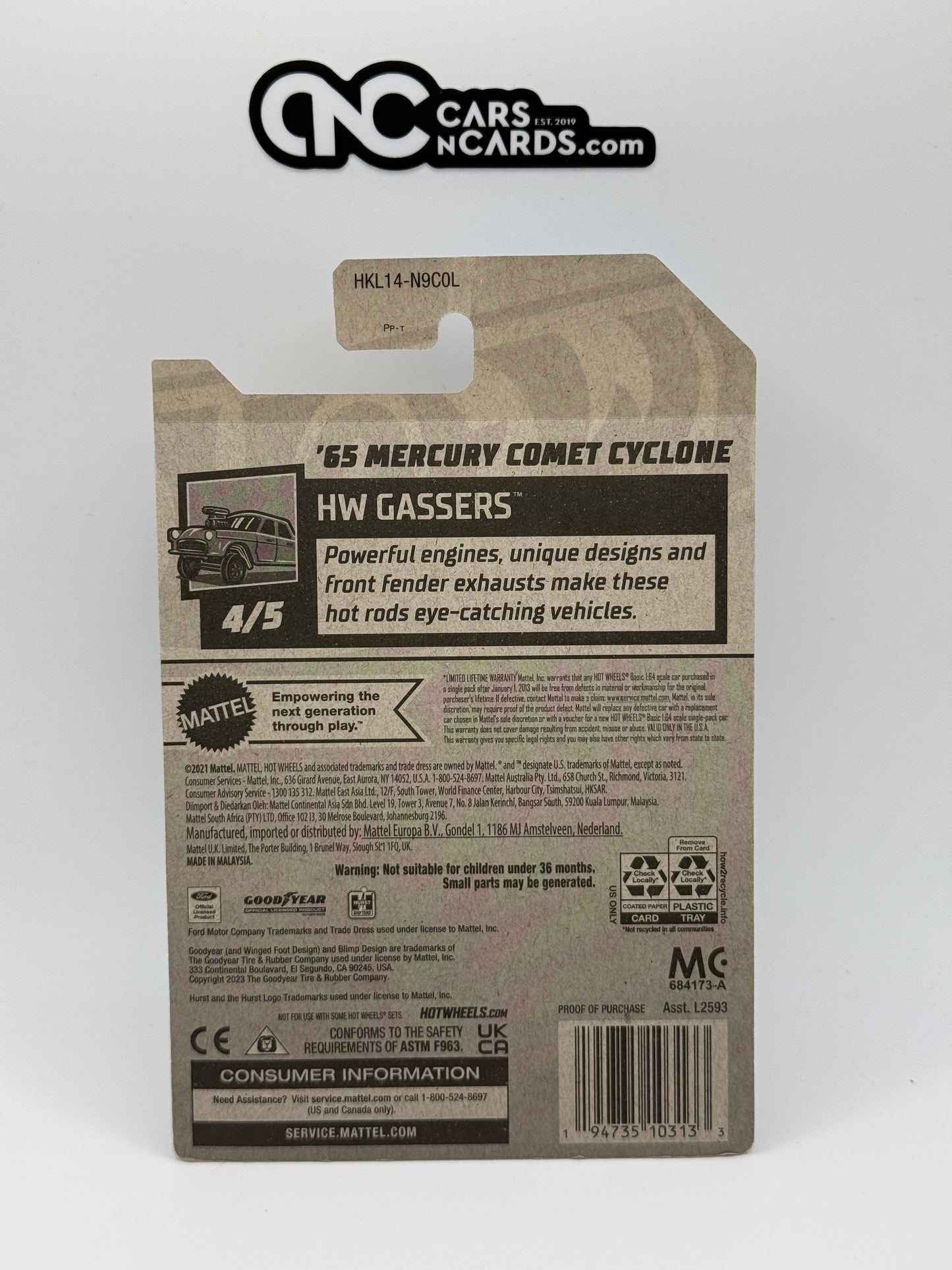 2023 Hot Wheels RLC Factory Sealed Super Treasure Hunt Mercury '65 Comet Cyclone