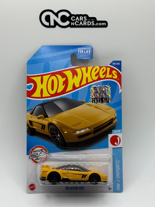 2022 Hot Wheels RLC Factory Sealed HW J-Imports 6/10 '90 Acura NSX Yellow